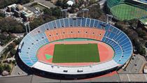 Tokijský olympijský stadion. Tokijský olympijský stadion.