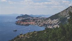 Chorvatsko - výhled na Dubrovnik alias Královo pístavit ze seriálu Hra o...