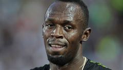 Usain Bolt v cíli poslední stovky na eském území. Na Zlaté trete 2017 vyhrál...