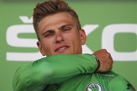 MNarcel Kittel opt nedal svým konkurentm ve spurtu anci.