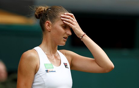 Wimbledon 2017: Karolína Plíková ve 2. kole proti Magdalen Rybárikové.