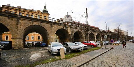 Negrelliho viadukt v Praze.
