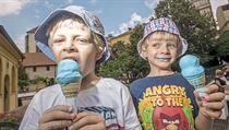 Populární šmoulová zmrzlina. | na serveru Lidovky.cz | aktuální zprávy