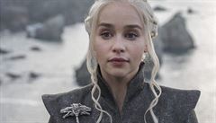 Sedmá ada seriálu Hra o trny: Daenerys Targaryen (Emilia Clarkeová).