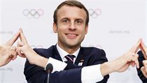 Francouzský prezident Emmanuel Macron v Lausanne při podpoře kandidatury Paříže... | na serveru Lidovky.cz | aktuální zprávy