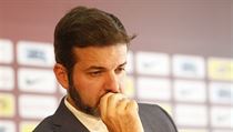 Hlavní kouč Sparty Andrea Stramaccioni na předsezonní tiskovce. | na serveru Lidovky.cz | aktuální zprávy
