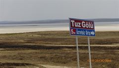 Turecko, solné jezero Tuz