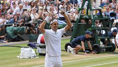 Wimbledon 2017: Roger Federer slaví osmý titul na londýnské tráv.