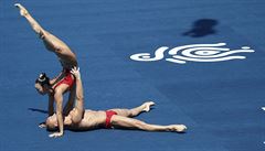 17. mistrovství svta v plavání FINA: synchronizované plavání není jen o pózách...