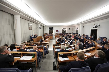 Zasedání senátu, ilustraní foto.