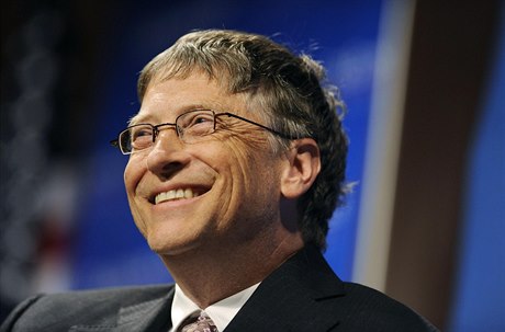 Nejbohatí lovk svta Bill Gates.