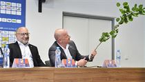 Zleva majitel FC Viktoria Plzeň Tomáš Paclík a generální ředitel Adolf Šádek. | na serveru Lidovky.cz | aktuální zprávy