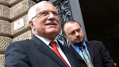 Václav Klaus a Ladislav Jakl na archivním snímku z roku 2006.