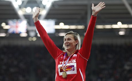 Mám zlato, raduje se Barbora potáková.