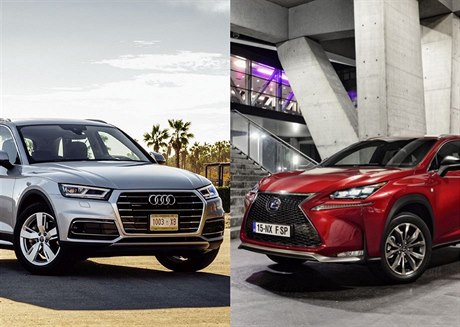 Audi Q5 a Lexus NX