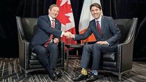 Když kotník mluví. Kanadský premiér Justin Trudeau používá ponožky podobně jako... | na serveru Lidovky.cz | aktuální zprávy