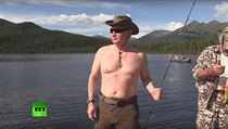 Vladimir Putin na dovolen