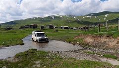 První stet s offroadem - Gruzie