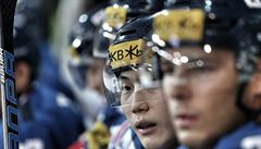 Stídaka korejských hokejist