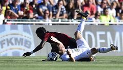 Utkání 2. kola první fotbalové ligy FK Mladá Boleslav - Sparta Praha 7. srpna v...