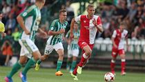 Duel 4. kola první fotbalové ligy mezi Bohemians 1905 a Slavií. | na serveru Lidovky.cz | aktuální zprávy