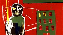Jean-Michel Basquiat, Pedestrian 2,1984, akryl a olejový pastel na plátně,... Jean-Michel Basquiat, Pedestrian 2,1984, akryl a olejový pastel na plátně,...