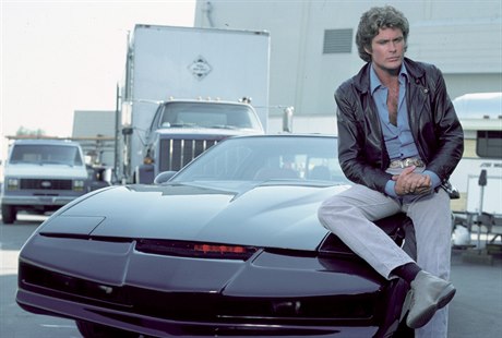 David Hasselhoff jako Michael Knight.