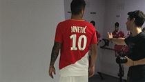 Stevan Jovetic v dresu Monaka. | na serveru Lidovky.cz | aktuální zprávy