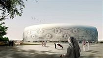 Nový katarský fotbalový stadion připomíná pokrývku hlavy. | na serveru Lidovky.cz | aktuální zprávy