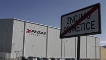 Hala textilní společnosti Pegas Nonwovens. | na serveru Lidovky.cz | aktuální zprávy