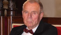 Josef Musil na Praském hrad v roce 2009.