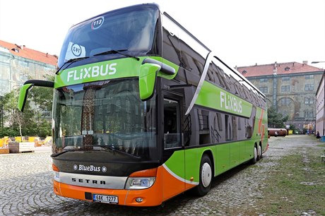 Autobus spolenosti FlixBus.