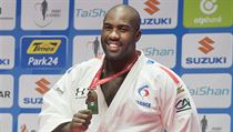 Mistrovstv svta v judu. Kategorie nad 100 kg. Vtzn Teddy Riner z Francie.