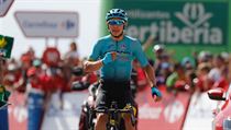 Kolumbijský cyklista Miguel Ángel López z Astany, vítěz 15. etapy Vuelty 2017. | na serveru Lidovky.cz | aktuální zprávy