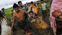 Muslimská menšina Rohingů prchá z Barmy do Bangladéše. | na serveru Lidovky.cz | aktuální zprávy