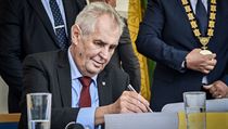 Prezident Miloš Zeman na návštěvě Moravskoslezského kraje 7. září 2017 v... | na serveru Lidovky.cz | aktuální zprávy