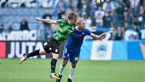 Utkn 6. kola prvn fotbalov ligy Slovan Liberec - Viktoria Plze 9. z v...