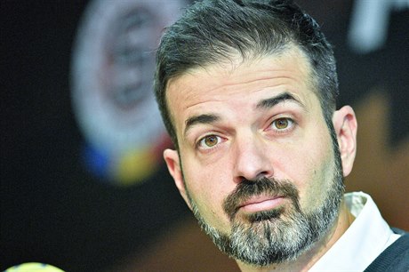 Trenér Sparty Andrea Stramaccioni.