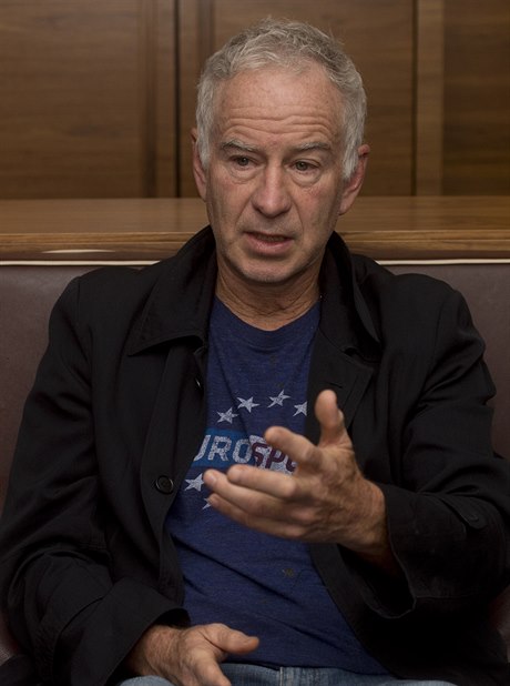 John McEnroe vyprávl po píletu do Prahy o svém vztahu k Ivanu Lendlovi a...