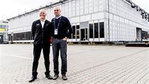 Steve Zacks (vlevo), výkonný ředitel Laver Cupu, a Vladimír Šafařík, ředitel... | na serveru Lidovky.cz | aktuální zprávy
