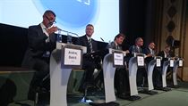 Andrej Babiš, Pavel Bělobrádek, Jiří Dolejš. | na serveru Lidovky.cz | aktuální zprávy
