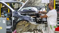 Výroba Škody Octavia v továrně Škoda Auto v Mladé Boleslavi. | na serveru Lidovky.cz | aktuální zprávy
