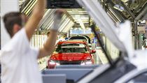 Výroba Škody Octavia v továrně Škoda Auto v Mladé Boleslavi. | na serveru Lidovky.cz | aktuální zprávy