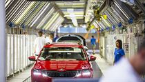 Výroba Škody Octavia v továrně Škoda Auto v Mladé Boleslavi. | na serveru Lidovky.cz | aktuální zprávy