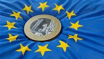 Vlajka EU, euro (ilustrační foto) | na serveru Lidovky.cz | aktuální zprávy