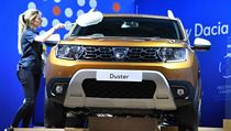 Světová premiéra nové generace SUV Dacia Duster na autosalonu ve Frankfurtu. | na serveru Lidovky.cz | aktuální zprávy