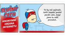 Komiks Slušný Čech: Anonymní internetový hrdina | na serveru Lidovky.cz | aktuální zprávy
