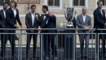 Slavnostní zahájení Laver Cupu na Staroměstském náměstí: během ceremoniálu... | na serveru Lidovky.cz | aktuální zprávy