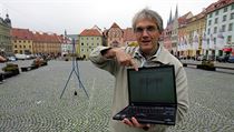 Tomáš Fischer z Geofyzikálního ústavu Akademie věd v Chebu na snímku z roku... | na serveru Lidovky.cz | aktuální zprávy