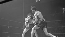 Jake LaMotta (vlevo) boxuje s Rayem Robinsonem v newyorské Madison Square... | na serveru Lidovky.cz | aktuální zprávy